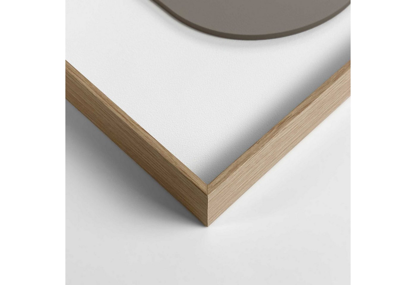 Reinders! Wandbild Sculpted Silence, Wohnzimmer - Beige - MDF - Abstrakt - 50x70 cm – Bild 5 von 5