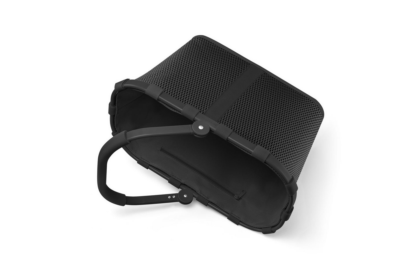 REISENTHEL® Einkaufskorb carrybag, 22 l, Standfüße, ummantelter Griff zum Umklappen, Innentasche Reißverschluss – Bild 4 von 5