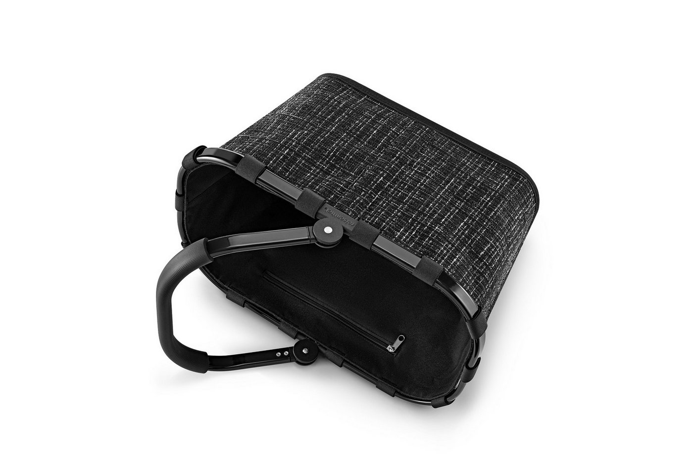 REISENTHEL® Einkaufskorb Carrybag bouclé black – Bild 4 von 5