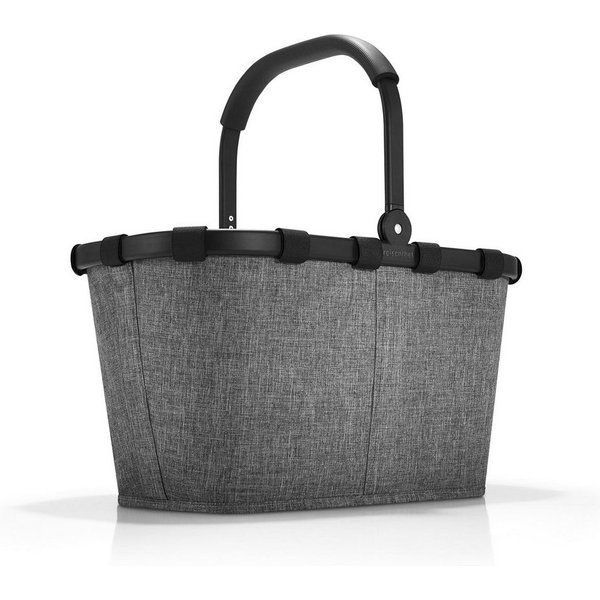REISENTHEL® Einkaufskorb carrybag, 22 l, Standfüße, ummantelter Griff zum Umklappen, Innentasche Reißverschluss