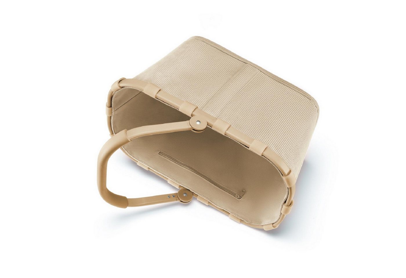 REISENTHEL® Einkaufskorb Carrybag Frame Cord Sand – Bild 4 von 5