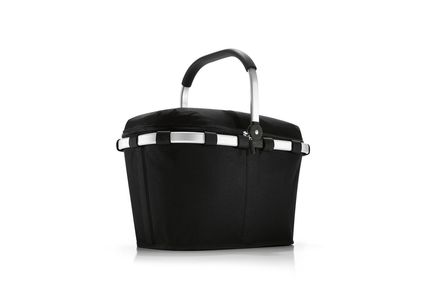 REISENTHEL® Einkaufskorb carrybag iso, 22 l, dicht schließender Deckel m. Reißverschluss, Standfüße, stabiler Griff – Bild 2 von 5