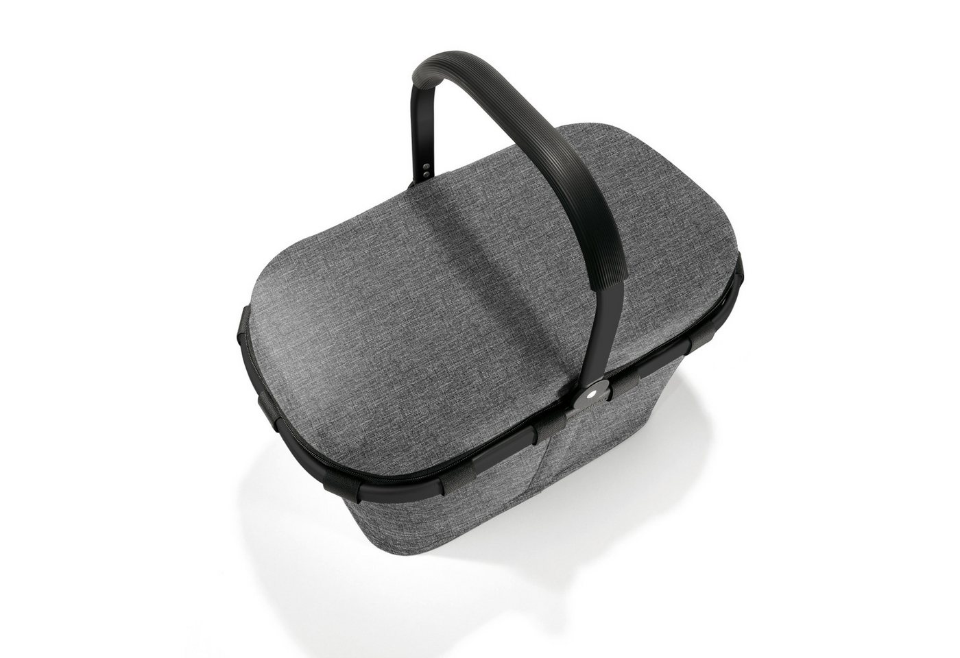 REISENTHEL® Einkaufskorb carrybag iso, 22 l, dicht schließender Deckel m. Reißverschluss, Standfüße, stabiler Griff – Bild 4 von 5