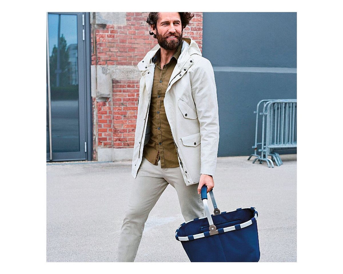 REISENTHEL® Einkaufskorb carrybag navy, zusammenklappbar, Innentasche mit Reißverschluss – Bild 2 von 5
