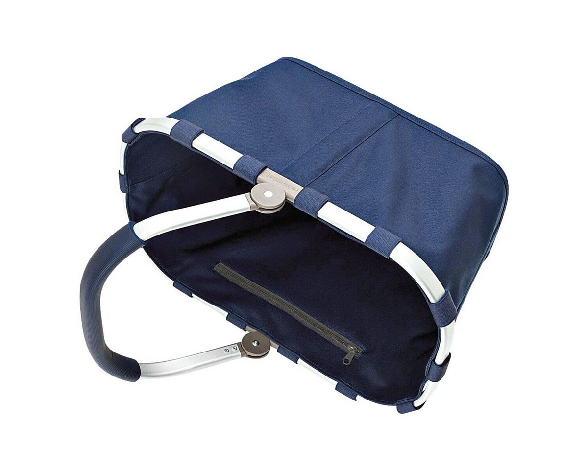 REISENTHEL® Einkaufskorb carrybag navy, zusammenklappbar, Innentasche mit Reißverschluss – Bild 4 von 5