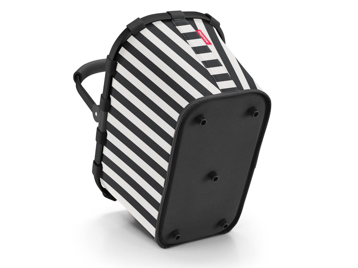 REISENTHEL® Einkaufskorb carrybag summerstripes black – Bild 3 von 5
