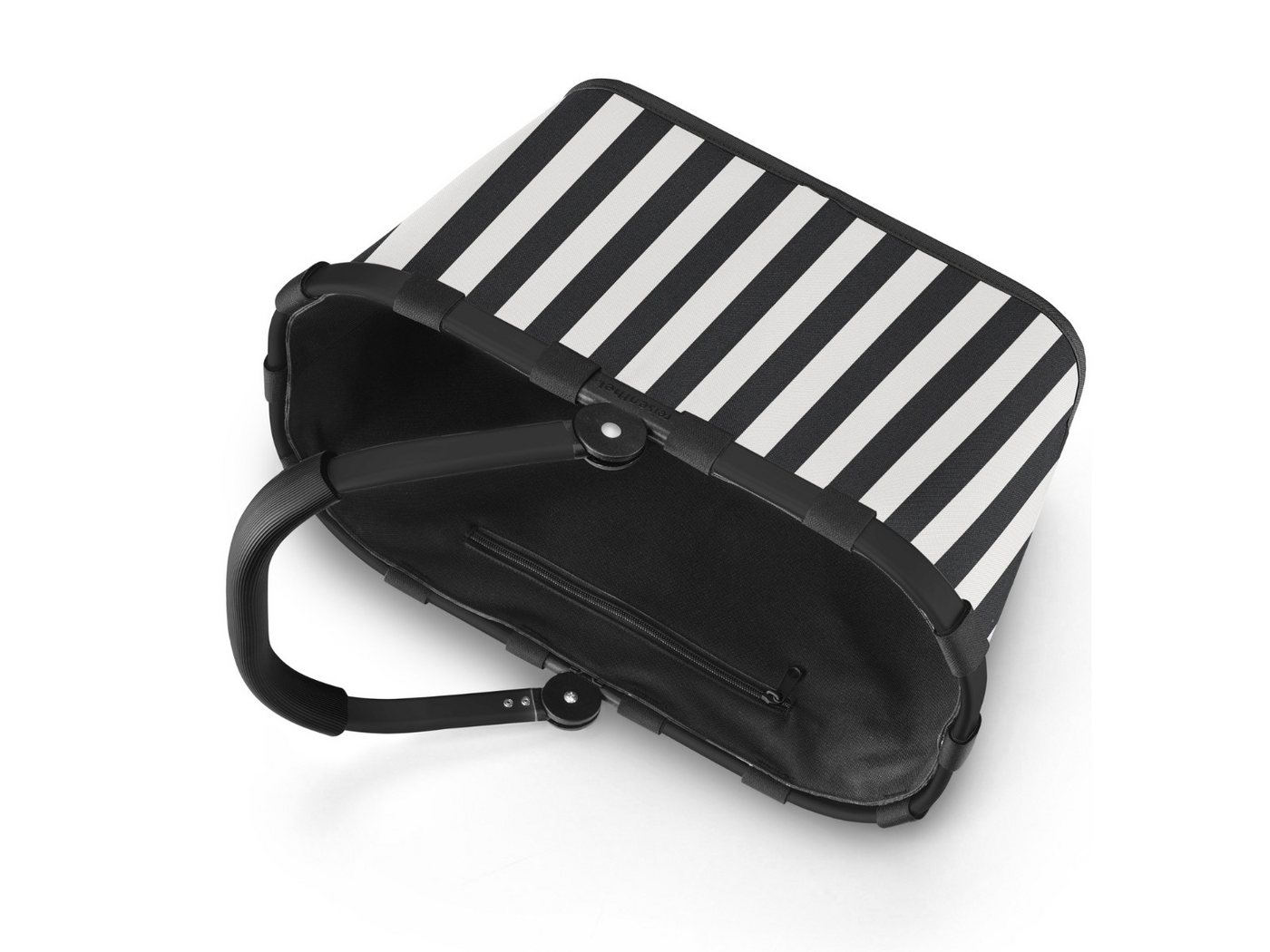 REISENTHEL® Einkaufskorb carrybag summerstripes black – Bild 4 von 5