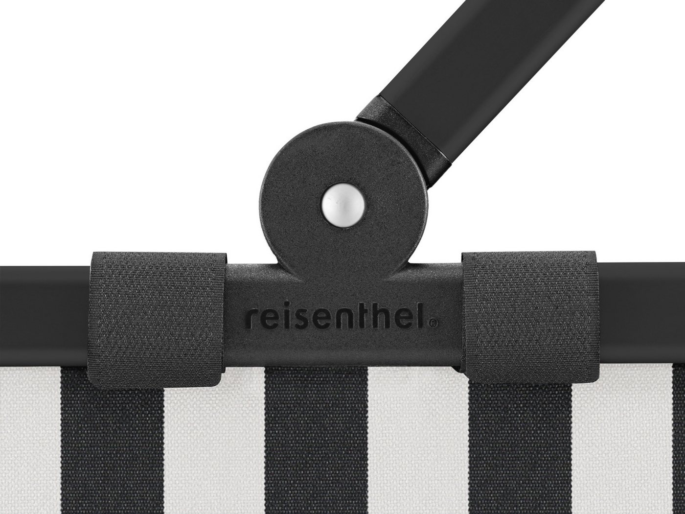 REISENTHEL® Einkaufskorb carrybag summerstripes black – Bild 5 von 5