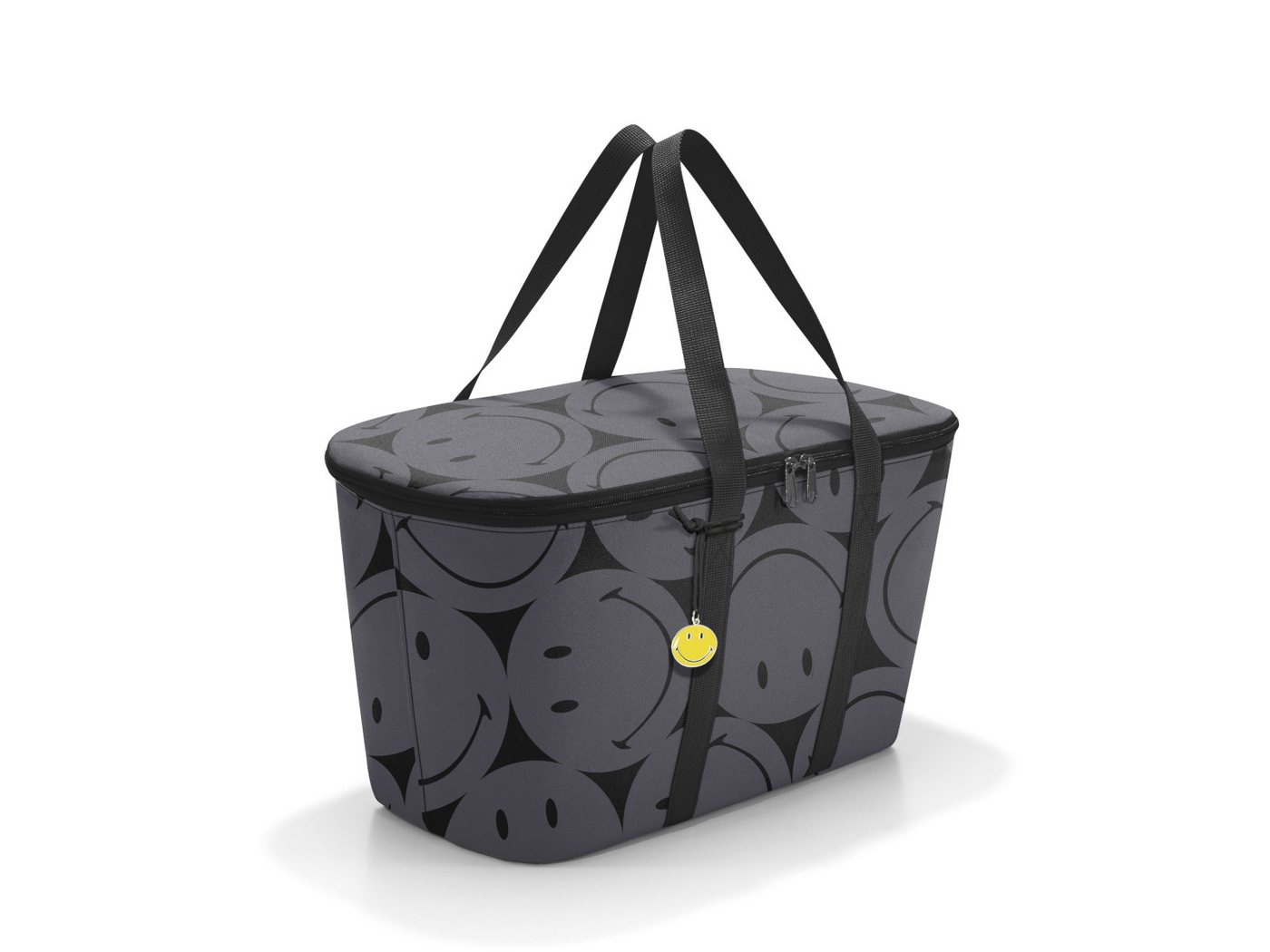 REISENTHEL® Einkaufskorb Coolerbag smiley grey – Bild 2 von 3