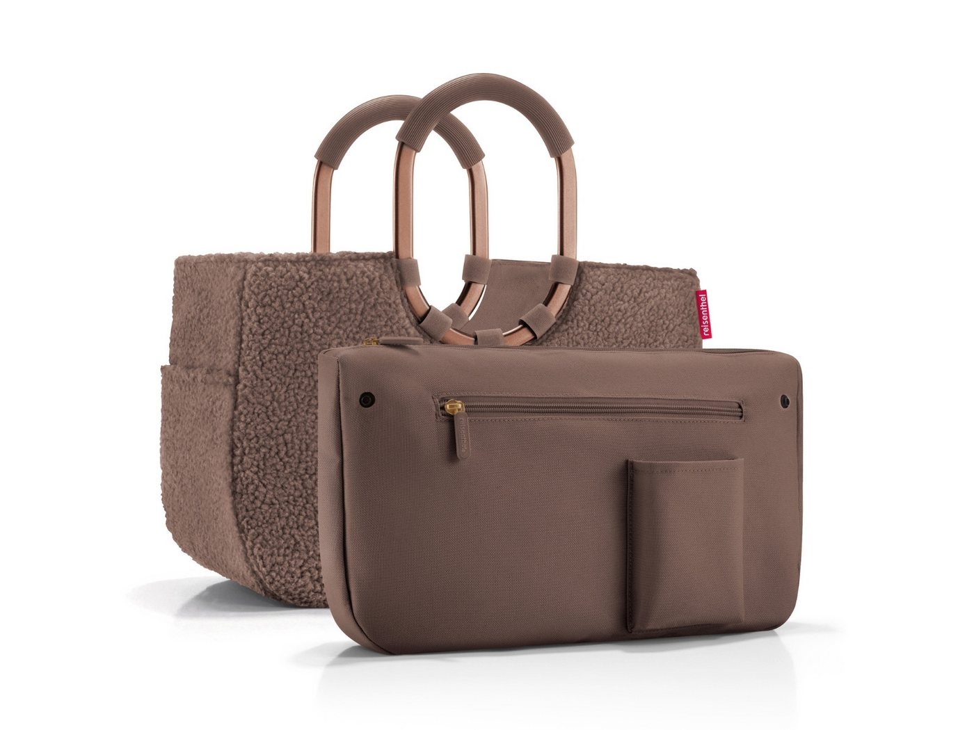 REISENTHEL® Einkaufskorb loopshopper M teddy chocolate – Bild 4 von 5