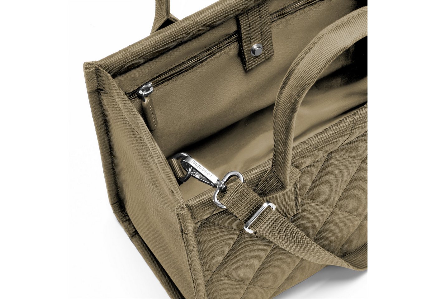 REISENTHEL® Einkaufsshopper daily shopper XS, 4 l, Metalldruckknopf-Verschluss, längenverstellbare Schulterriemen – Bild 4 von 5