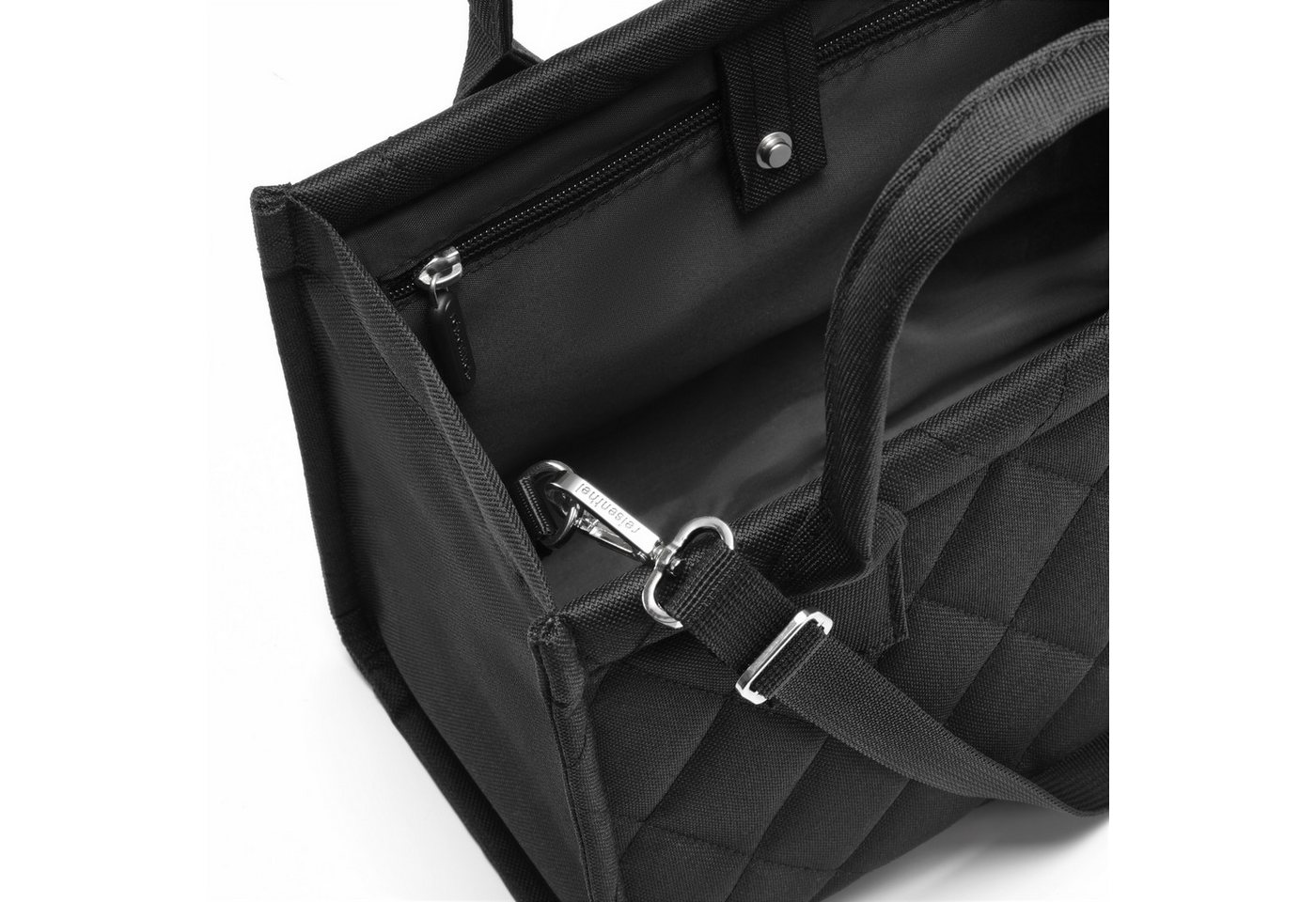 REISENTHEL® Einkaufsshopper daily shopper XS, 4 l, Metalldruckknopf-Verschluss, längenverstellbare Schulterriemen – Bild 3 von 4