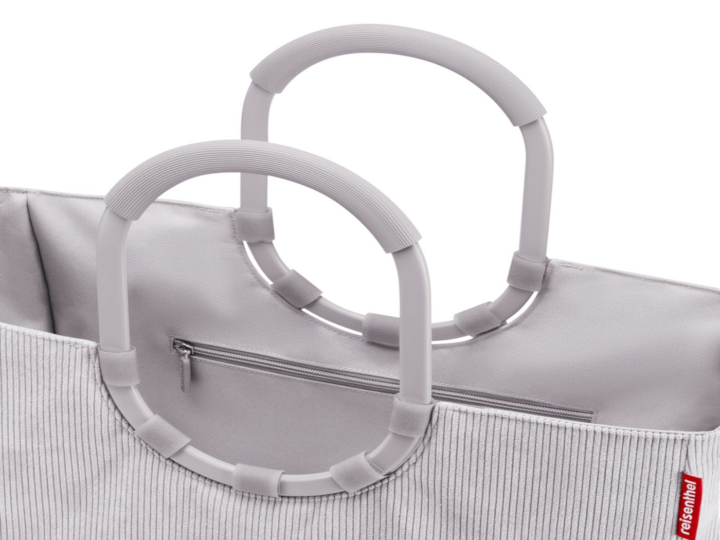 REISENTHEL® Einkaufsshopper loopshopper L cord grey – Bild 3 von 4