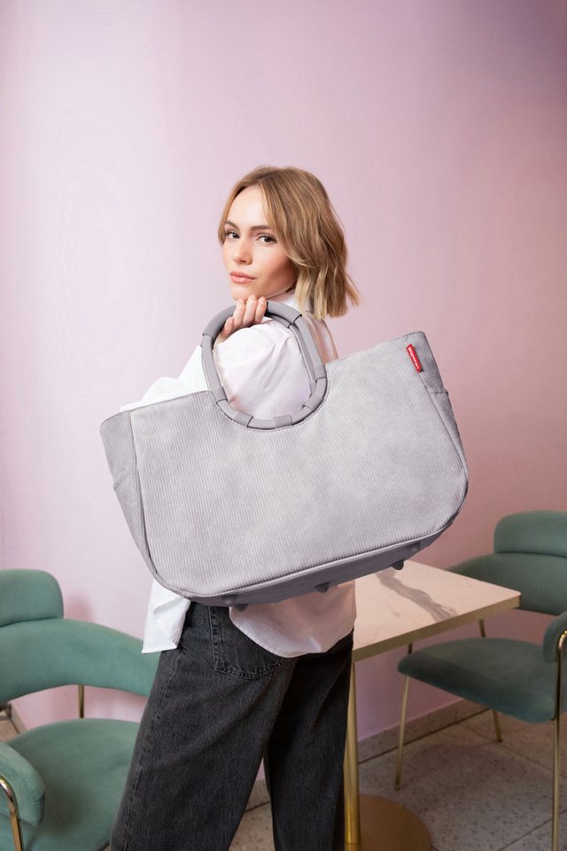 REISENTHEL® Einkaufsshopper loopshopper L cord grey – Bild 4 von 4