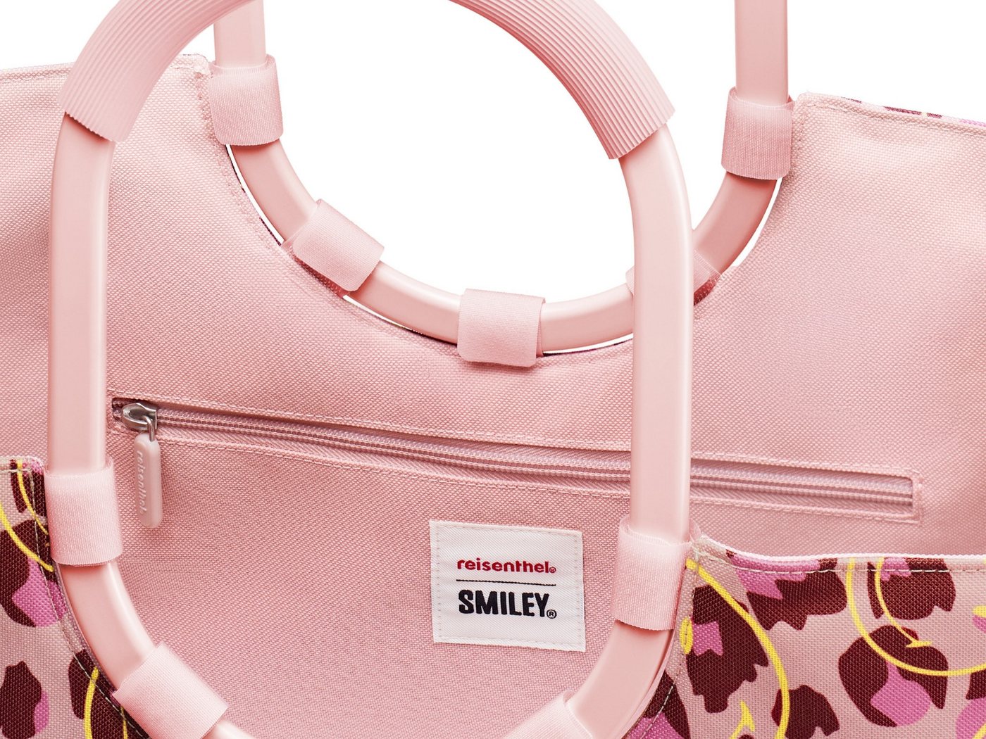 REISENTHEL® Einkaufsshopper loopshopper L smiley® leo blush – Bild 3 von 3