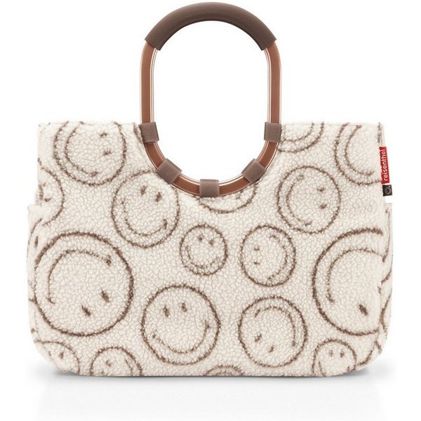 REISENTHEL® Einkaufsshopper Loopshopper L smiley® teddy chocolate