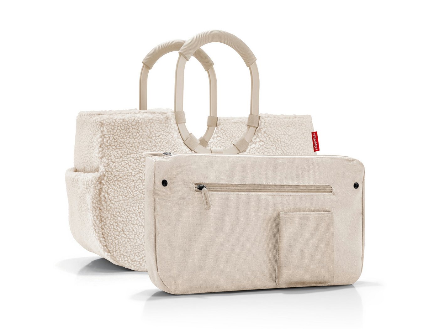 REISENTHEL® Einkaufsshopper loopshopper M teddy sand – Bild 3 von 5