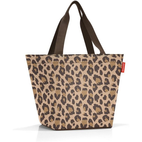 REISENTHEL® Einkaufsshopper Shopper M 51x30,5x26 cm Leo Macchiato, Shopper M, 100 % recyceltes Polyestergewebe, mehrfarbig