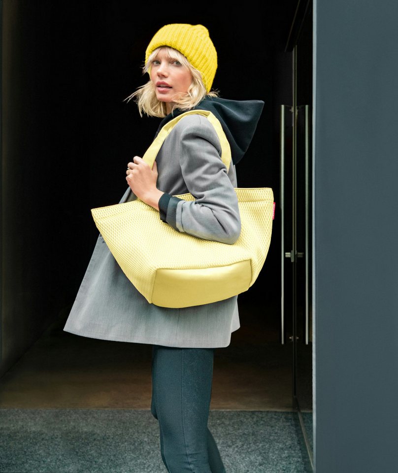 REISENTHEL® Einkaufsshopper shopper M mesh lemon – Bild 3 von 5