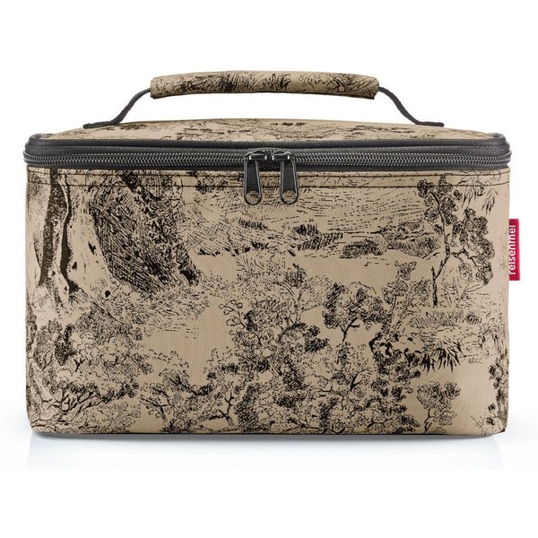 REISENTHEL® Kosmetiktasche cosmetic case jacquard brown