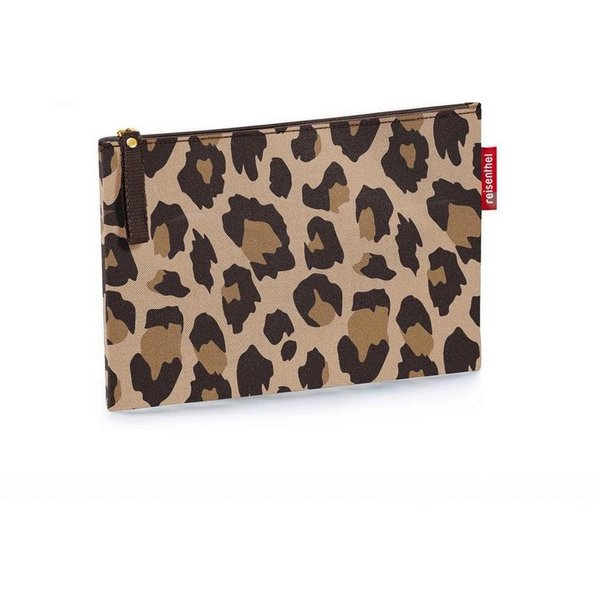 REISENTHEL® Kulturbeutel CASE LEO MACCHIATO, Beige, Braun, Polyester, Wasserabweisend, 24 x 17 cm