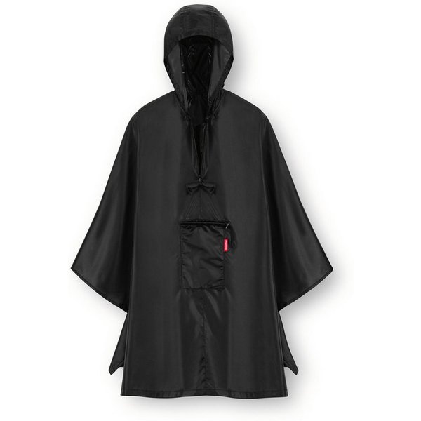 REISENTHEL® Regenponcho mini maxi poncho black mini maxi poncho
