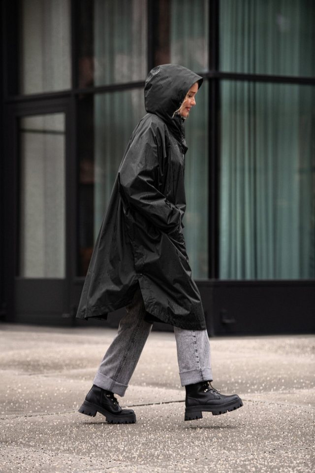 REISENTHEL® Regenponcho mini maxi raincoat black – Bild 5 von 5