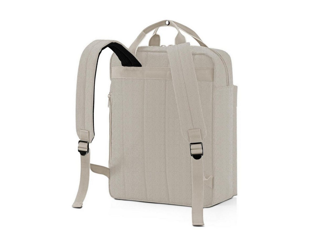 REISENTHEL® Rucksack allday backpack M herringbone sand, allday backpack M – Bild 3 von 5