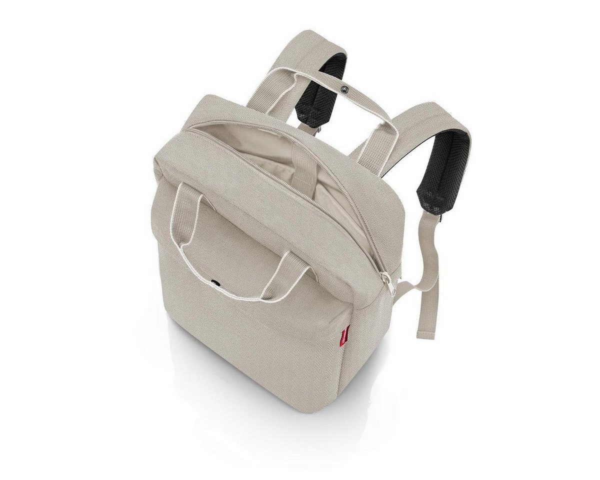 REISENTHEL® Rucksack allday backpack M herringbone sand, allday backpack M – Bild 4 von 5
