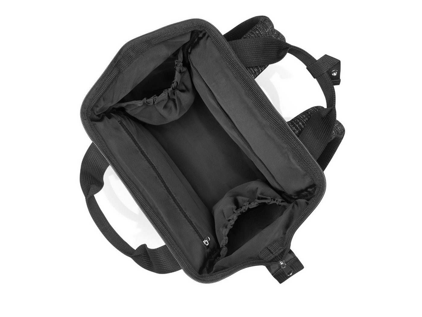 REISENTHEL® Rucksack allrounder R bouclé black – Bild 4 von 5