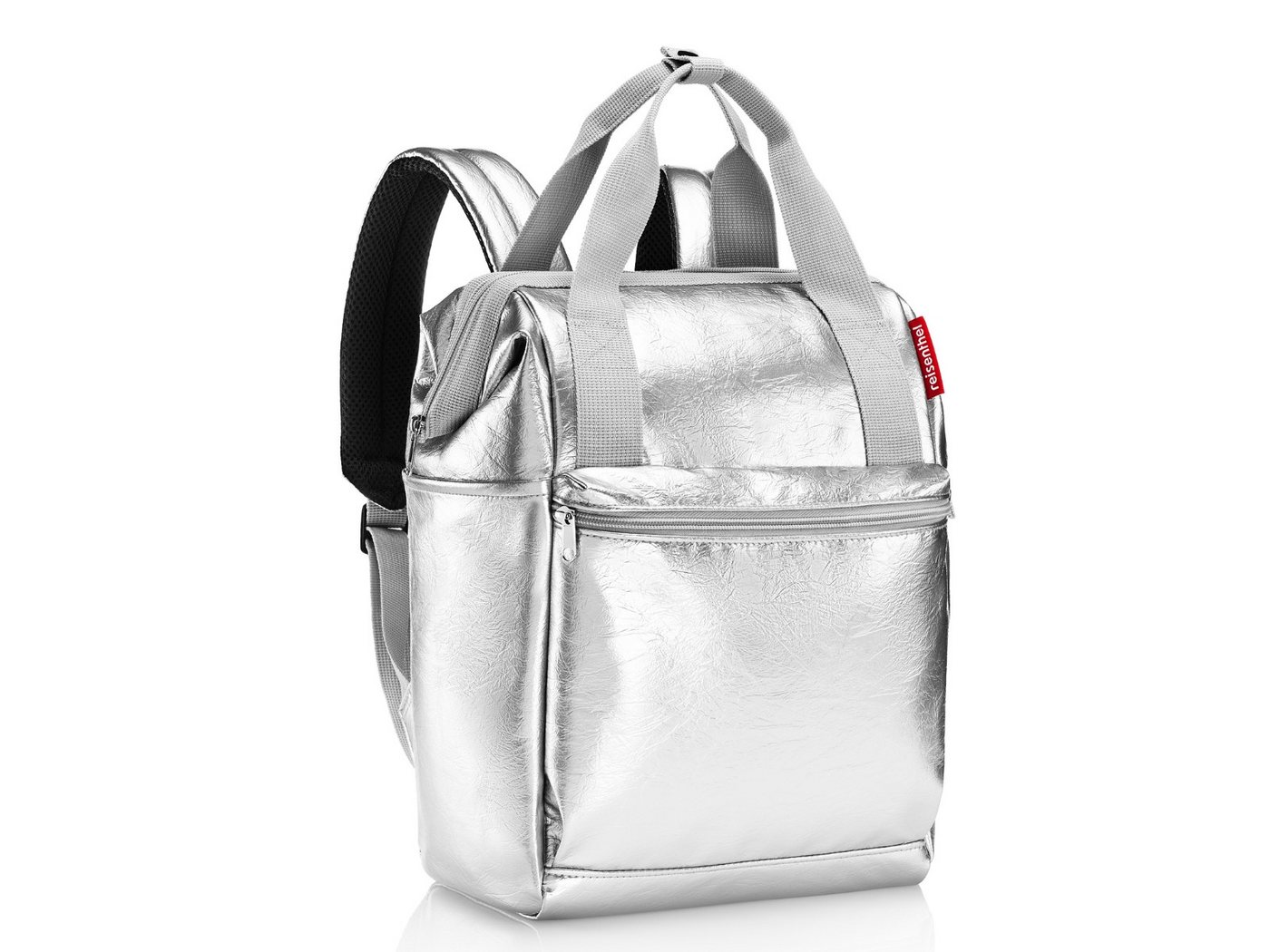 REISENTHEL® Rucksack allrounder R silver crackle – Bild 2 von 5