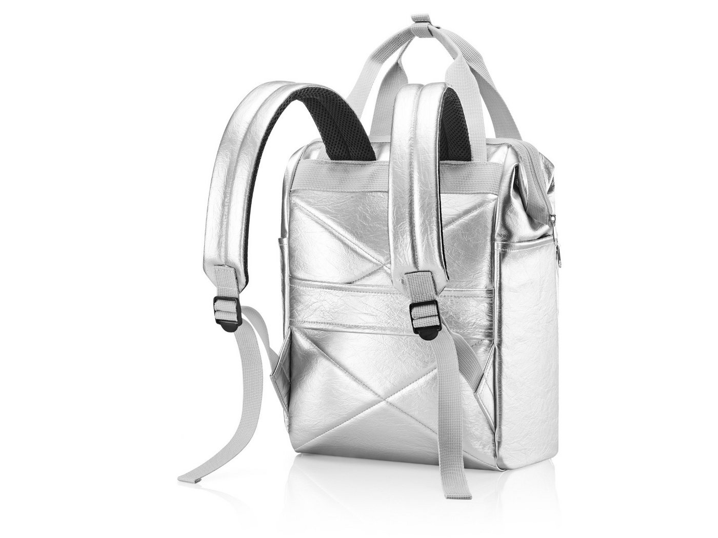 REISENTHEL® Rucksack allrounder R silver crackle – Bild 3 von 5