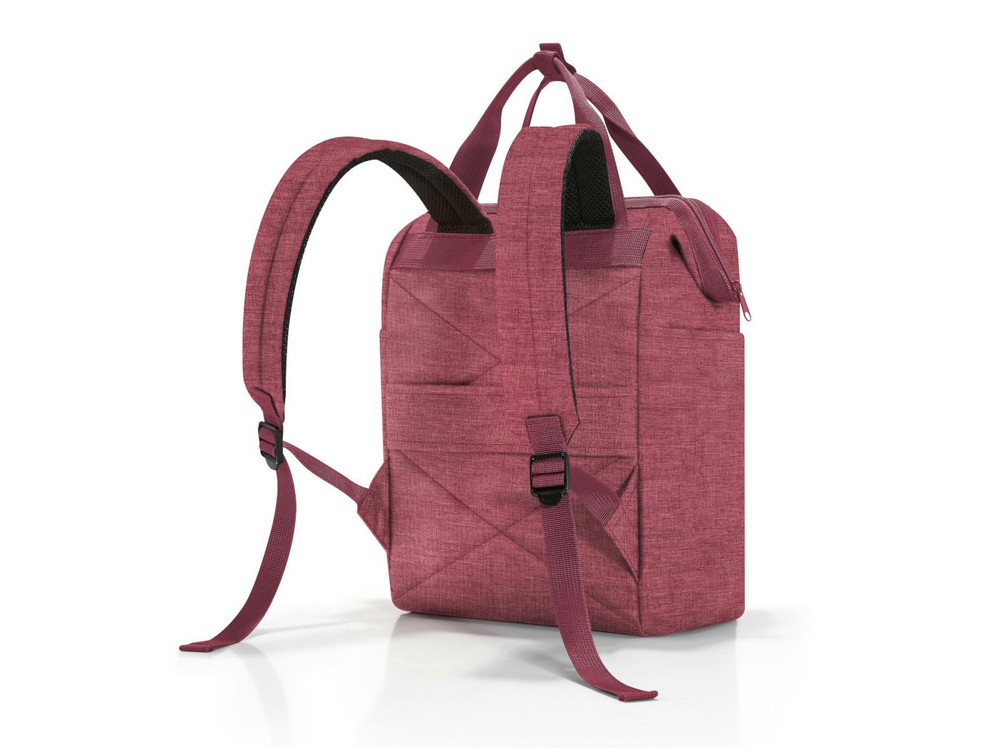 REISENTHEL® Rucksack allrounder R twist maroon – Bild 2 von 5