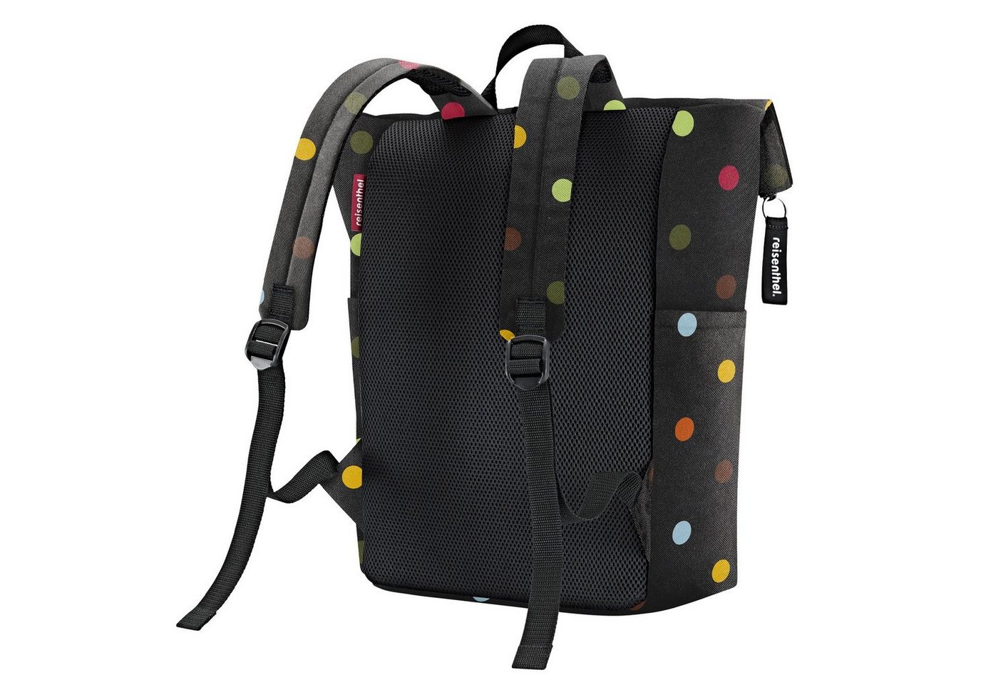 REISENTHEL® Rucksack rolltop backpack 22 Liter, gepolstertes Laptopfach - wasserabweisendes Polyestermaterial – Bild 2 von 5