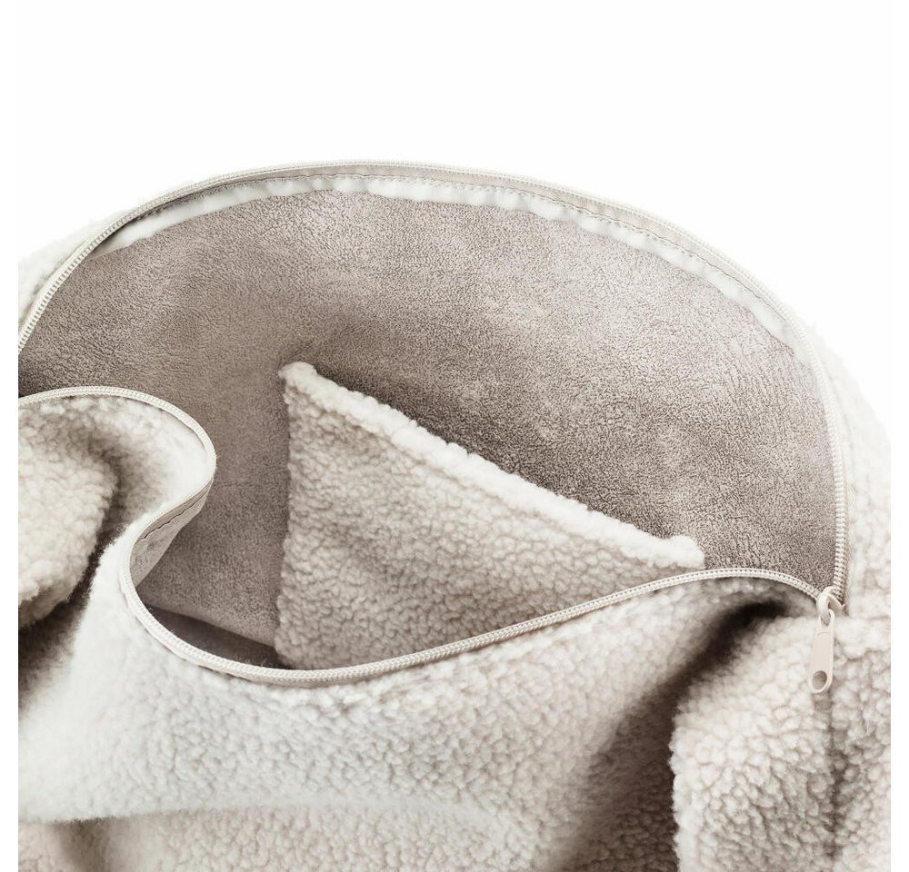 REISENTHEL® Schultertasche moonbag teddy sand – Bild 5 von 5