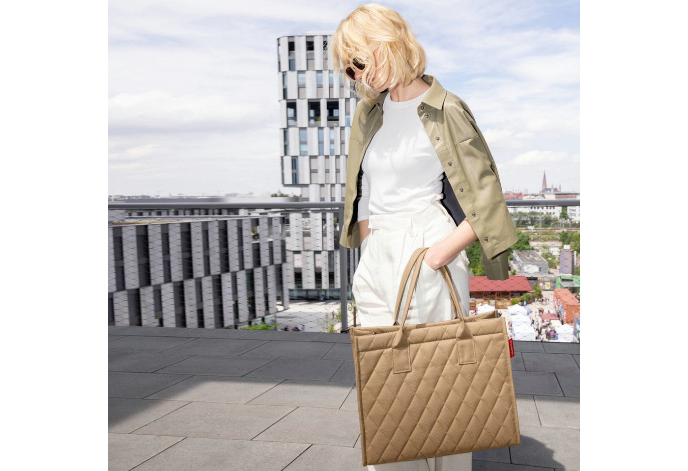 REISENTHEL® Shopper daily shopper, recycletes Polyestergewebe – Bild 4 von 5