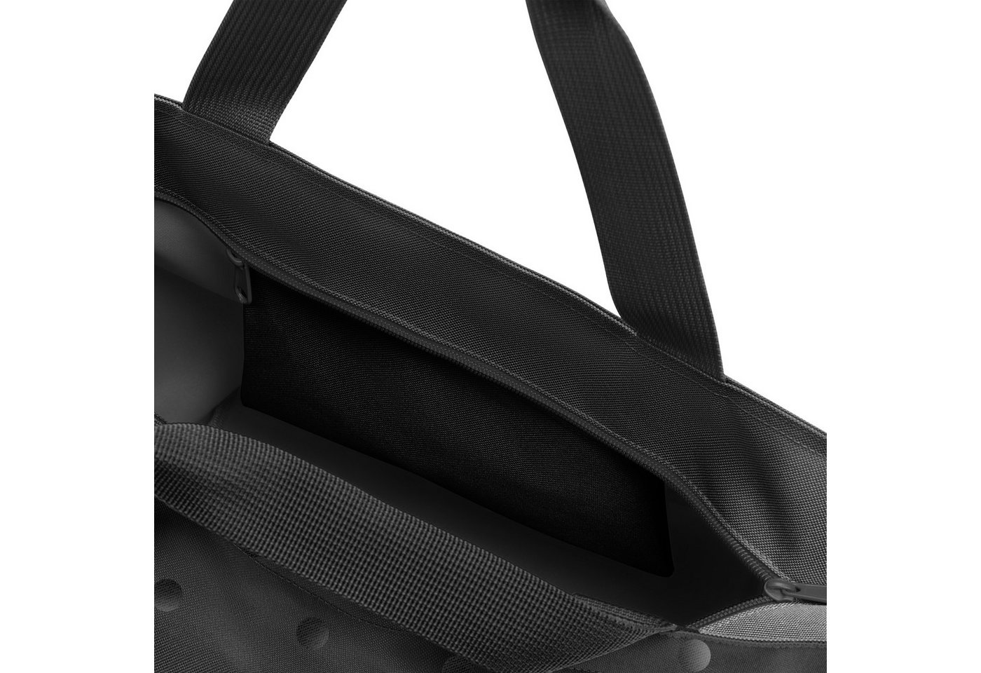 REISENTHEL® Shopper Einkaufstasche, shopper M (1-tlg), Öffnung mit Reißverschluss, Quadratischer Boden, kleine Innentasche – Bild 3 von 3