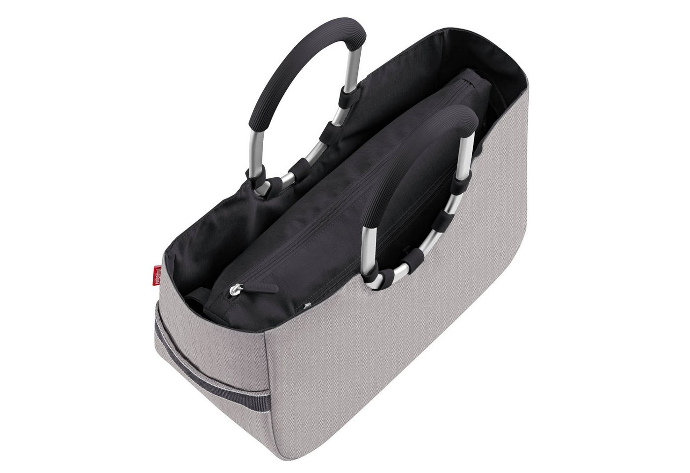 REISENTHEL® Shopper Einkaufstasche mit Innentasche loopshopper M, wasserabweisendes Polyestermaterial - herausnehmbare Innentasche – Bild 4 von 5