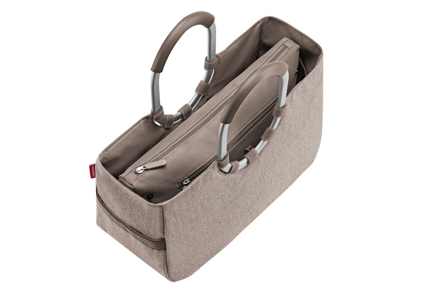 REISENTHEL® Shopper Einkaufstasche mit Innentasche loopshopper M, wasserabweisendes Polyestermaterial - herausnehmbare Innentasche – Bild 2 von 5