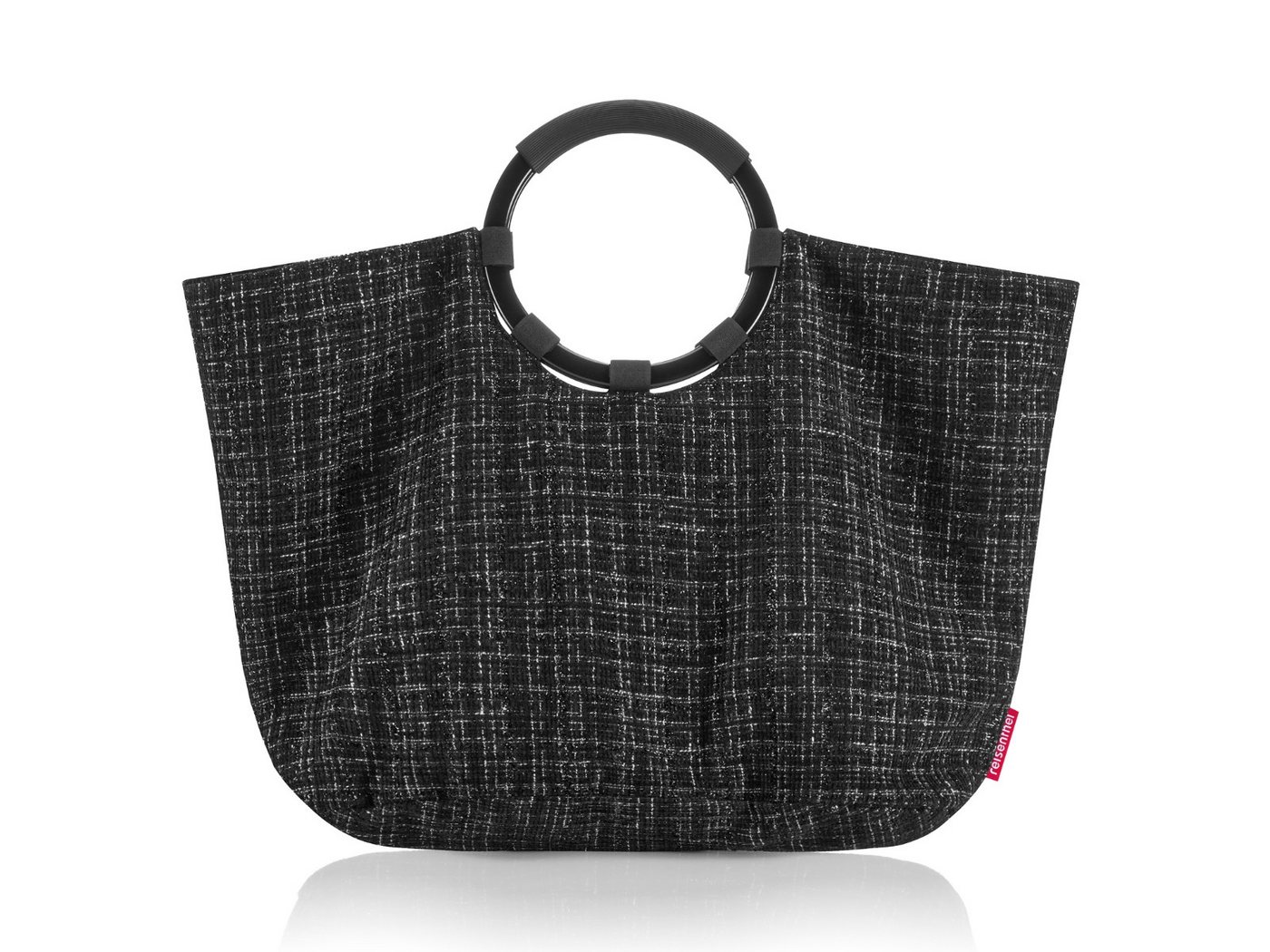 REISENTHEL® Tragetasche loopbag hobo bouclé black – Bild 2 von 5