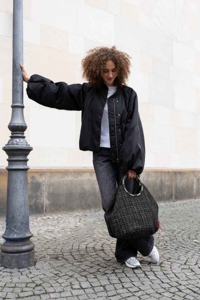 REISENTHEL® Tragetasche loopbag hobo bouclé black – Bild 5 von 5