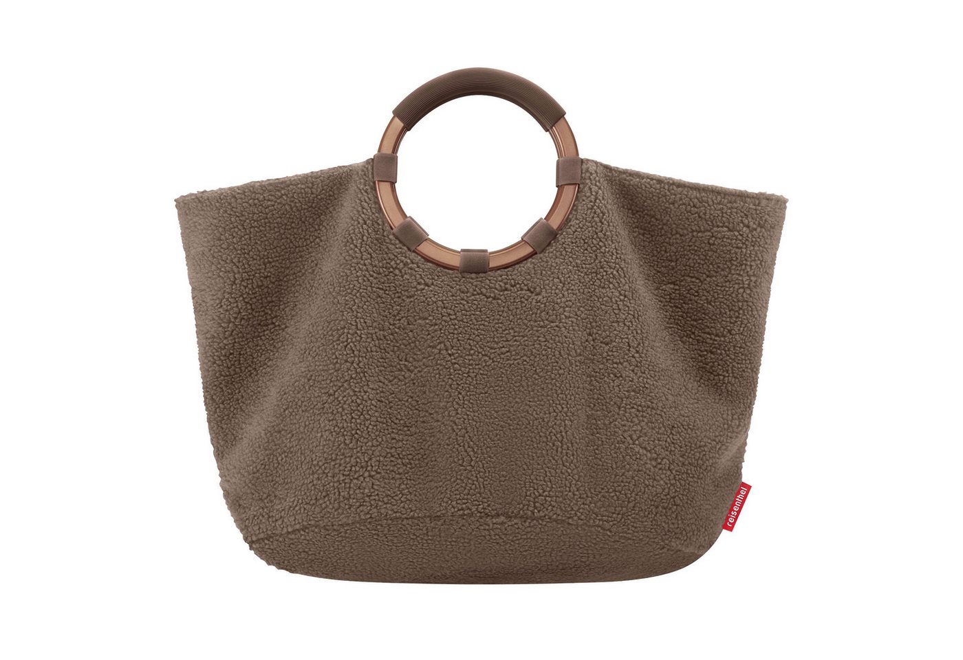 REISENTHEL® Tragetasche loopbag hobo teddy chocolate – Bild 2 von 5