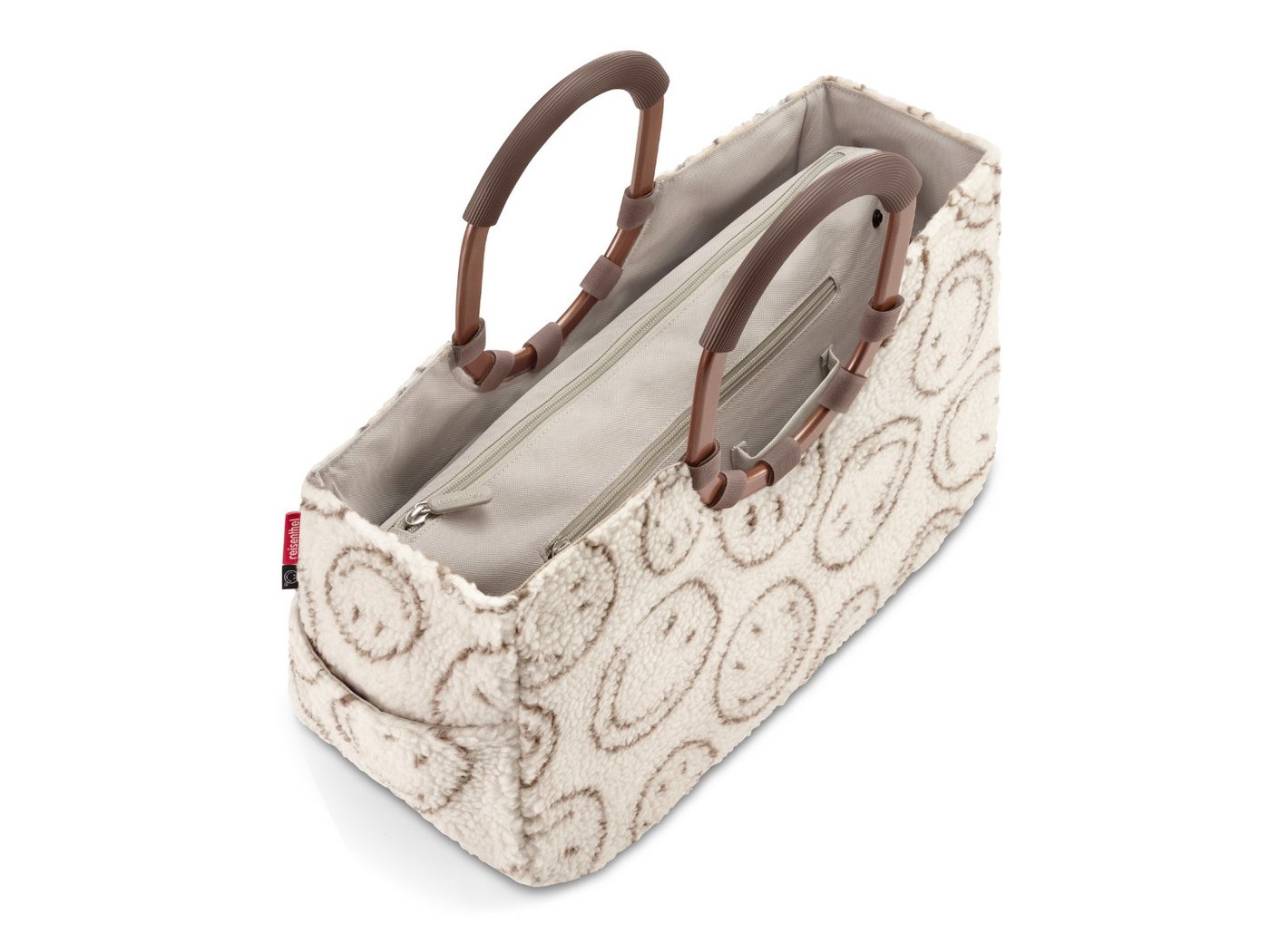 REISENTHEL® Tragetasche loopshopper M smiley® teddy chocolate – Bild 3 von 5
