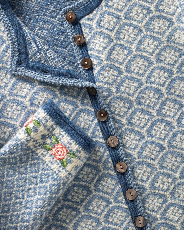Reitmayer Strickjacke Jacquard-Strickjacke – Bild 3 von 5