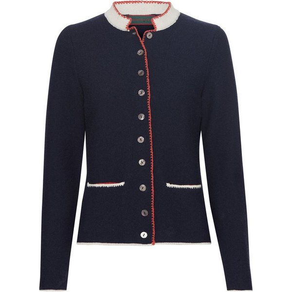 Reitmayer Strickjacke Strickjacke mit Rückenfalte