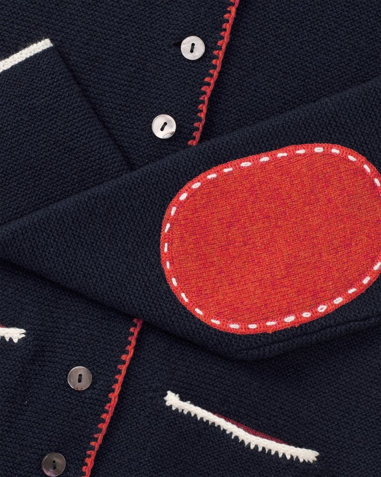 Reitmayer Strickjacke Strickjacke mit Rückenfalte – Bild 3 von 5