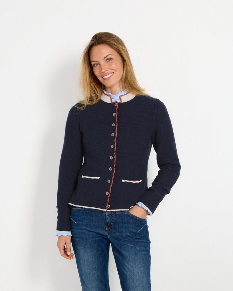 Reitmayer Strickjacke Strickjacke mit Rückenfalte – Bild 4 von 5