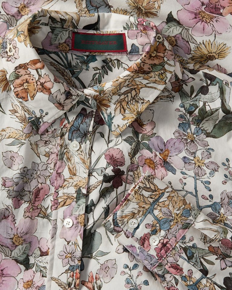 Reitmayer Trachtenbluse Blumenbluse – Bild 3 von 5