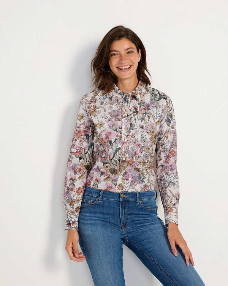 Reitmayer Trachtenbluse Blumenbluse – Bild 4 von 5