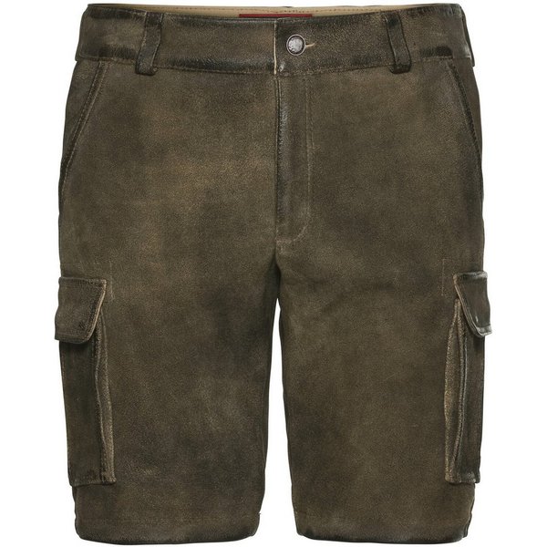 Reitmayer Trachtenhose Kurze Cargo-Lederhose